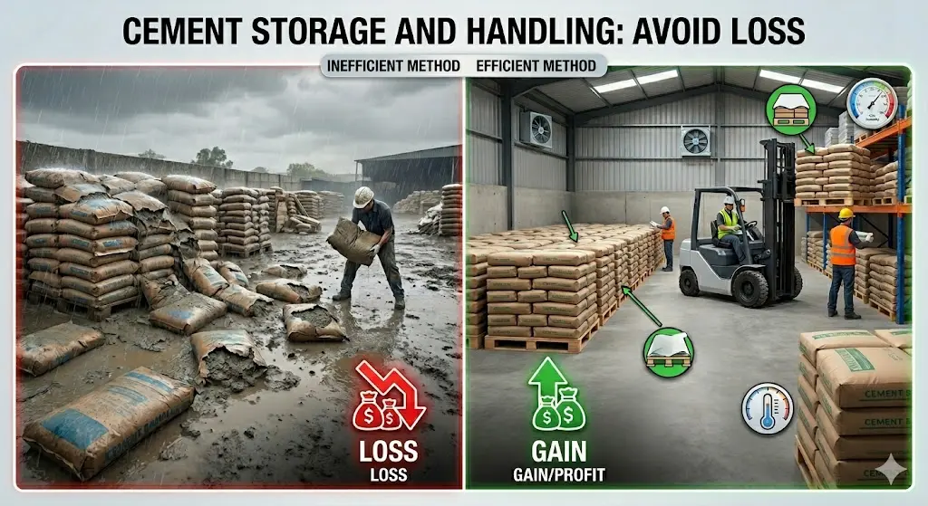 Cement Storage and Handling Stop Losing Money to Spoilage