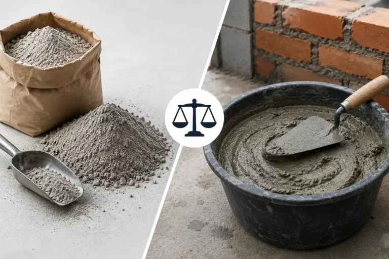 Dry Mix vs Wet Mortar Cost