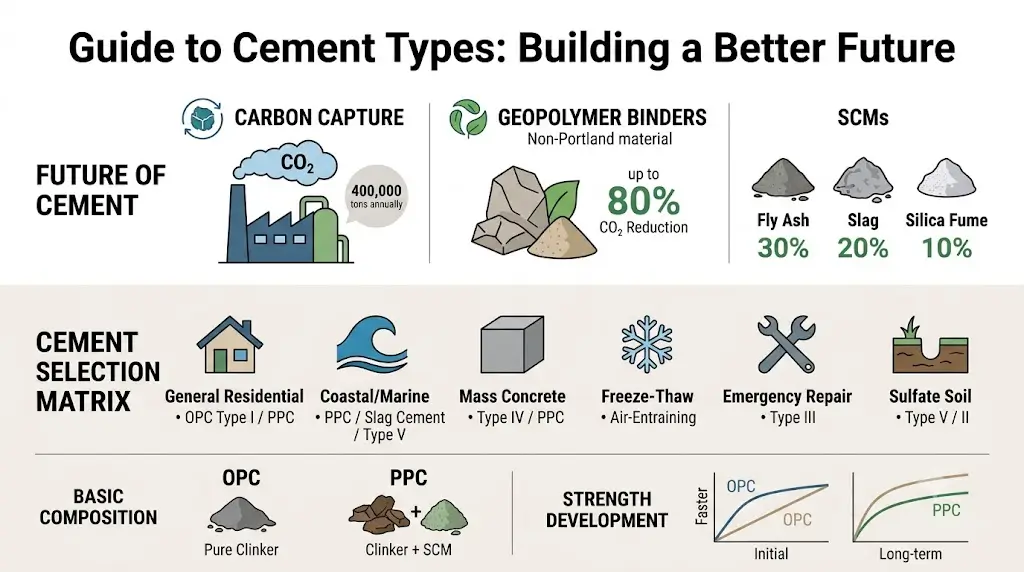 Types of Cement 15 Types Explained