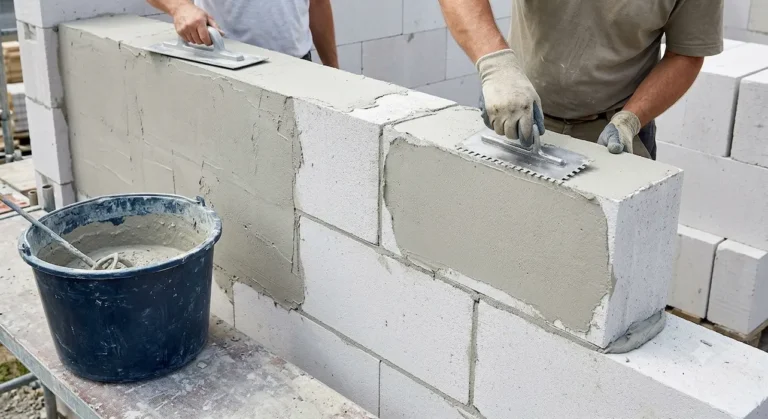 Complete Guide to 4-in-1 Masonry Plastering Mortar for AAC Blocks